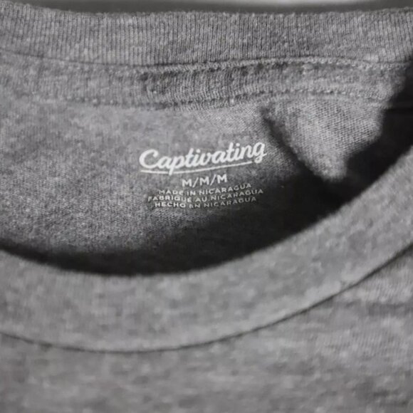 Captivating T-Shirt Mens M Gray University Football Team Florida Gators Graphic - Picture 5 of 8